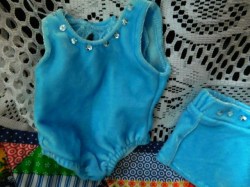 ag blue body suit a